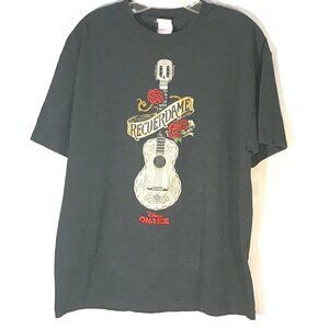 Disney Encanto Acoustic Guitar Black Short Sleeve Tee T Shirt
